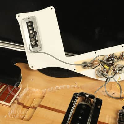 1973 Rickenbacker 4001 Bass Mapleglo w/original Toaster pickup FLAME MAPLE NECK! image 22