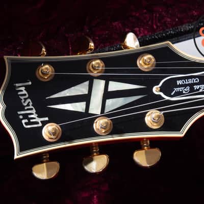 2005 Gibson Custom Shop '57 Les Paul Custom Reissue Faded Cherry OHSC COA image 3