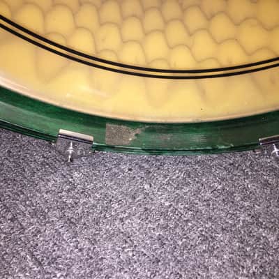 Premier Genista 90s Rare 6 Piece Birch Drum Kit Terraverdi Green image 7