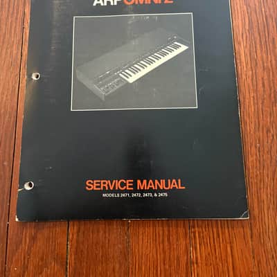 ARP OMNI-2 Service Manual, 1978