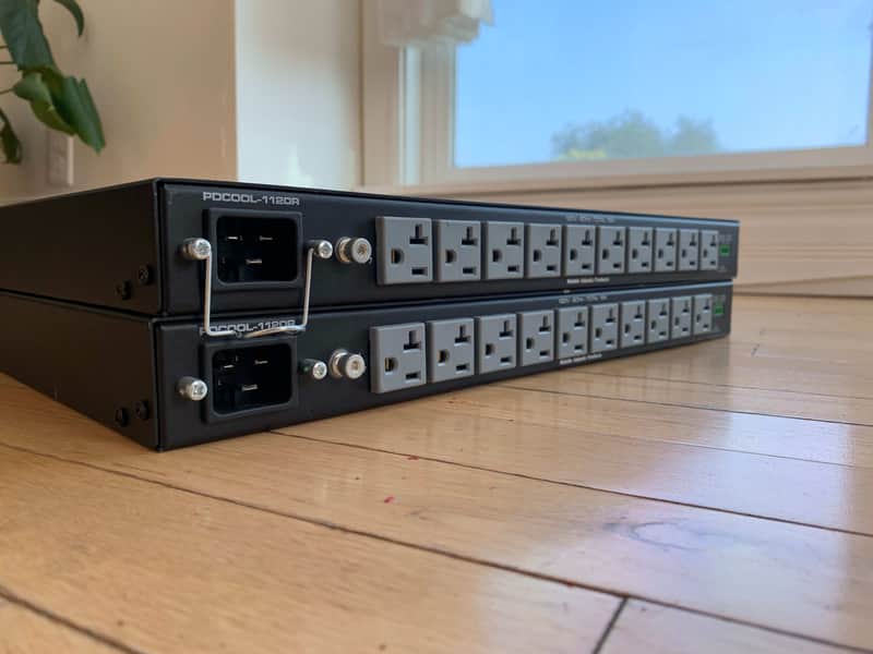 Middle Atlantic 19" PowerCool Rackmount Power Distribution and Cooling Unit Pair image 1