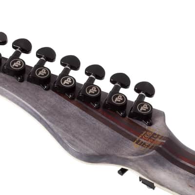 Schecter PT-7 FR-S SLS Elite Evil Twin Satin Black image 15