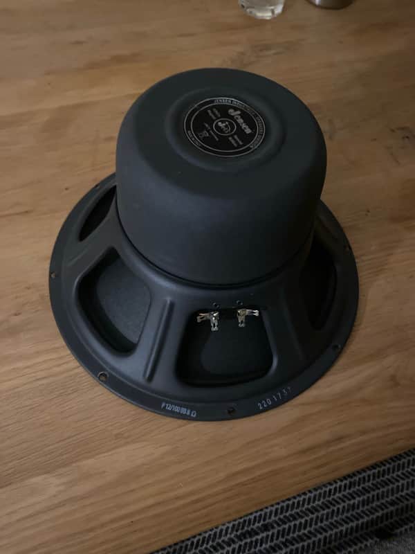 Jensen Blackbird 100 P12-100BB Jet Series 12" 100-Watt 8ohm Guitar Speaker 2010s - Black image 1