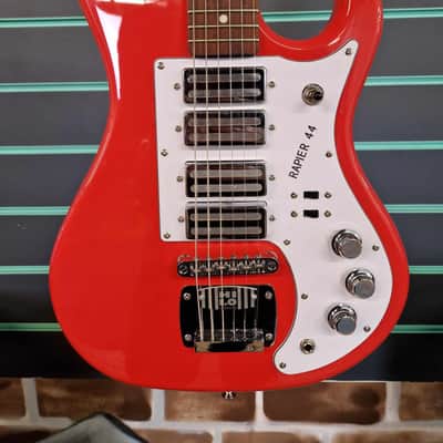 Rapier 44 Fiesta Red Electric Guitar image 4