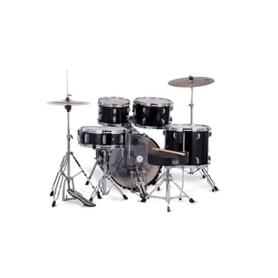 Mapex Comet 5-Piece Drum Set 18" Bass Drum, Dark Black image 2