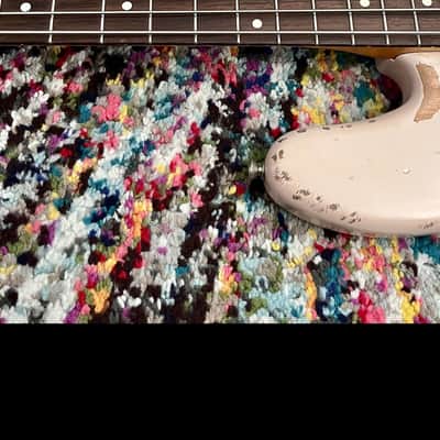 Upgraded Fender Flea Jazz Bass (Shell Pink, Road Worn) + Deluxe Case + Custom Features image 11