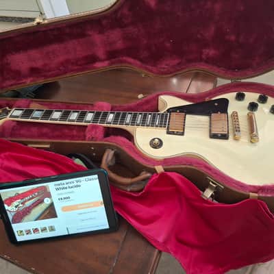 Gibson  Gibson Les Paul Custom Cl White (metà anni '90) - Classic White lucido image 1
