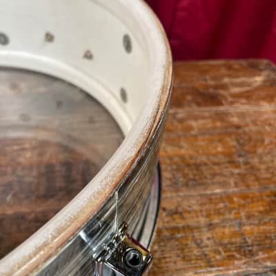 1960s Ludwig 5x14 Pioneer Snare Drum Oyster Blue Pearl image 15