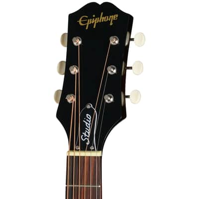 Epiphone Blues King Studio Dark Burst Acoustic-Electric Guitar image 5