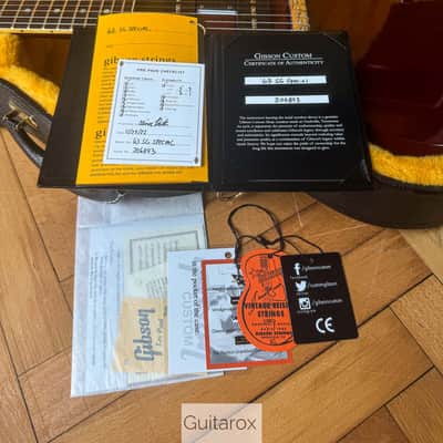 2022 Gibson 63 SG Special Cherry Red - 3,1kg - Top Zustand image 17