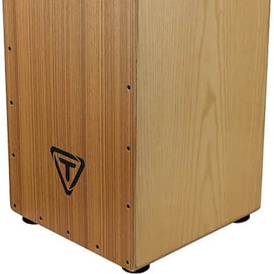 29 Series American Ash Wood Box Cajon with Zebrano Front Plate image 2