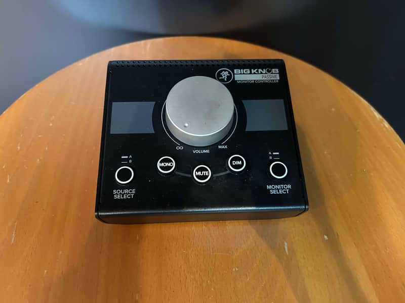 Mackie Big Knob Passive Monitor Controller 2017 - Present - Black image 1