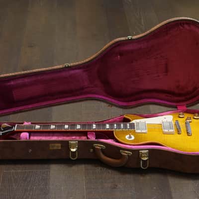 2014 Gibson Custom Shop Joe Bonamassa Skinnerburst Les Paul R9 VOS Electric Guitar Dirty Lemon + COA OHSC image 21