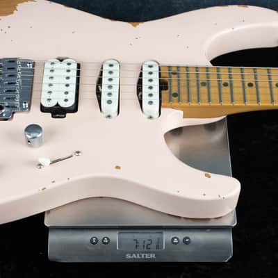 Charvel Pro Mod Signature Rick Graham DK24 Worn Shell Pink MC25004616 image 6