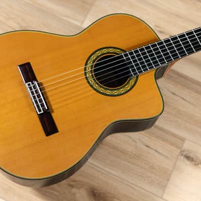 Takamine EH5C / TH5C Hirade Cutaway Nylon String Guitar w/ Case image 10