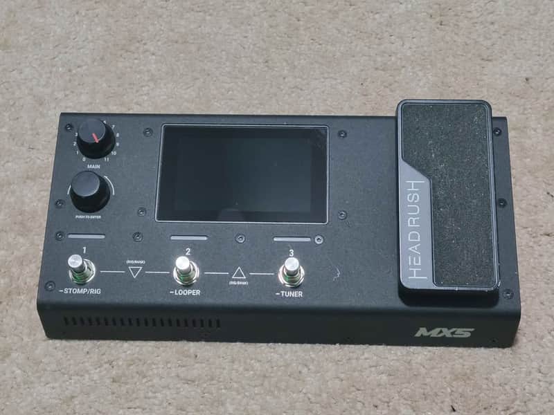Headrush MX5 Amp Modeling Guitar Effect Processor 2021 - Black image 1