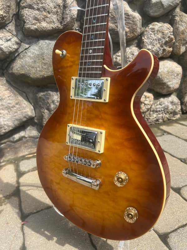 Dean EVO - Amber burst Quilted Maple top image 1