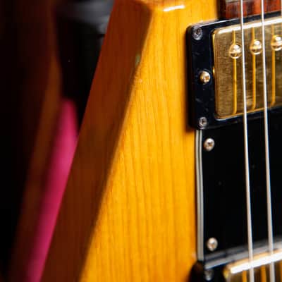 Gibson Flying V Heritage Korina 1983 Vintage Electric Guitar Pre-Owned image 9