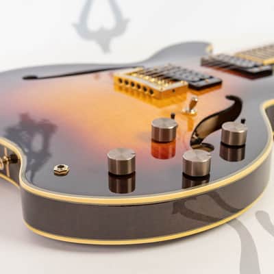 Daion Headhunter HH-555 Tobacco Sunburst w/ Hardshell Case image 20