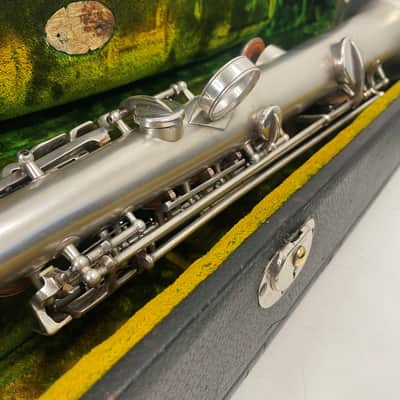 J.W. York & Sons Soprano Saxophone Vintage 1930 image 12