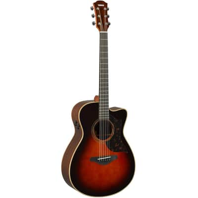 Yamaha AC3R Concert Acoustic Electric Guitar - Tobacco Brown Sunburst image 2