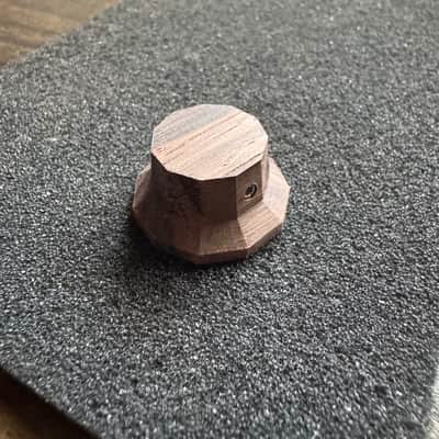 Guilford Indian Rosewood 1122 Facet Cut Volume/Tone potentiometer knob - 1.5mm set Screw / 6mm shaft - 1 Knob image 1