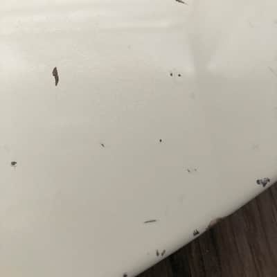 FRANCHIN Mars guitar body Relic Aged Vintage White 100% Nitro Lacquer Cracks TV Jones Pickups Alder T-Style Made in Italy - Stock piece #22920526 image 14