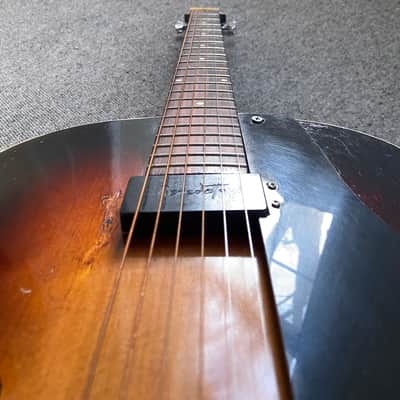 Gretsch New Yorker Acoustic/Electric Archtop 1955 - Nitrocellulose lacquer image 3