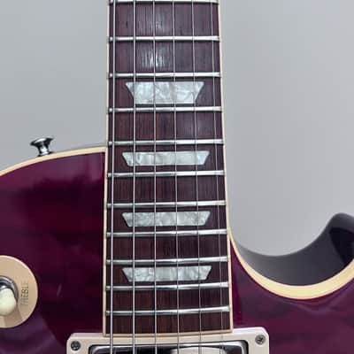 Gibson Les Paul 2002 - Cranberry Red Quilt Top image 13