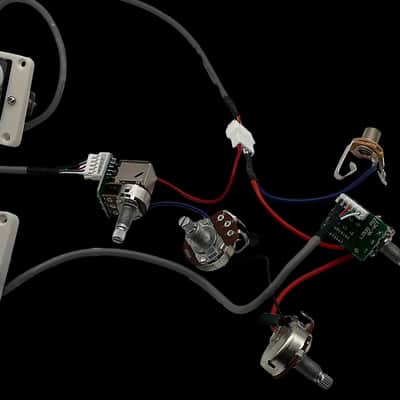 Epiphone White Humbuckers ProBucker Pickups with Wiring Harness Set For Les Paul image 5