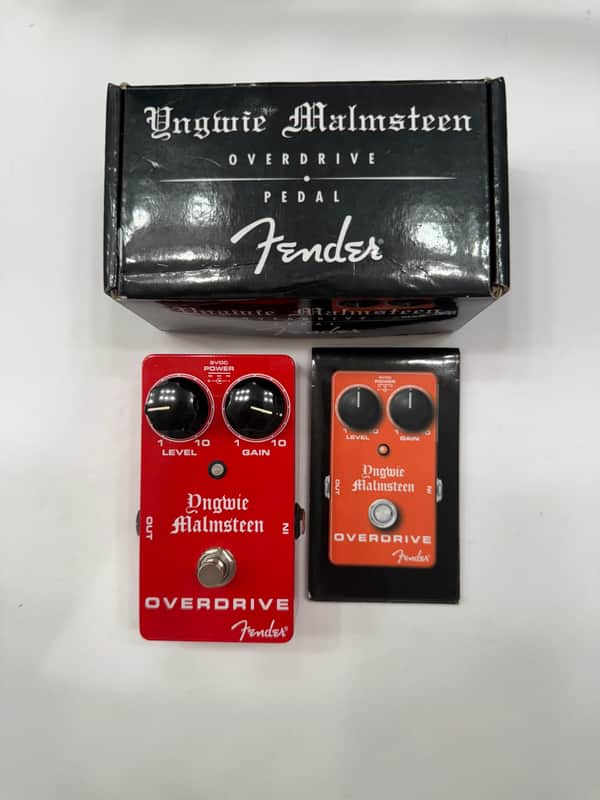 Fender Yngwie Malmsteen Signature Overdrive Guitar Effect Pedal + Original Box image 1