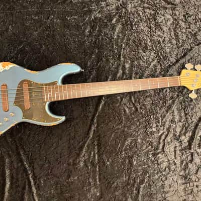 Xotic XJ-1T 5st Heavy Aged - Dark Lake Placid Blue image 6