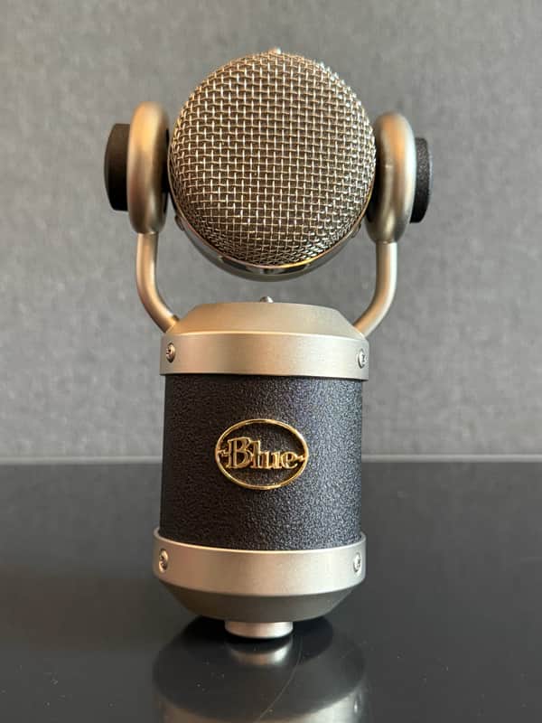Blue Microphones Mouse Black Studio Condenser Microphone 2023 | Reverb