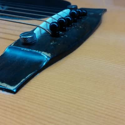 Vintage Ventura V-6 Acoustic Guitar (Made in Japan, Natural Gloss) image 3