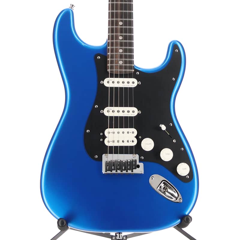 Fender American Ultra II Stratocaster HSS, Ebony Fingerboard, Noble Blue (Z12) (26574) image 1
