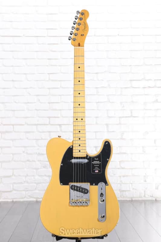 Fender American Professional II Telecaster - Butterscotch Blonde with Maple Fingerboard (TeleAP2MBBd1) image 1