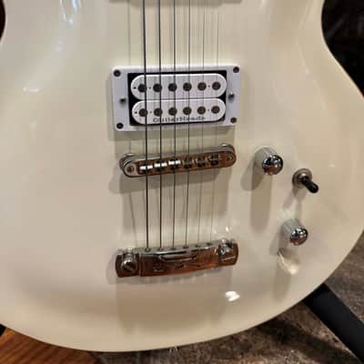 2009 DBZ Imperial Solid Body Electric Guitar - White (Excellent Condition) image 3