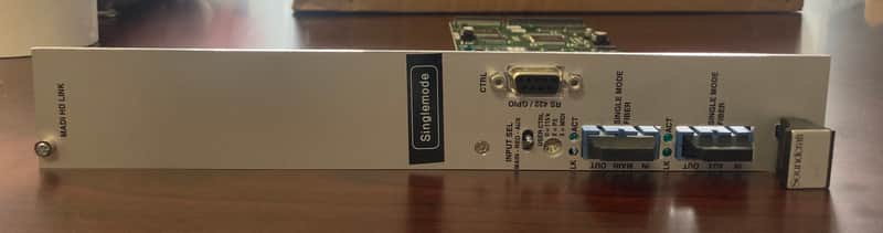 Soundcraft Vi3000 SINGLE MODE OPTICAL Vi Series Madi HD Link Optical Option Card 2010's - Beige for STAGE BOX image 1