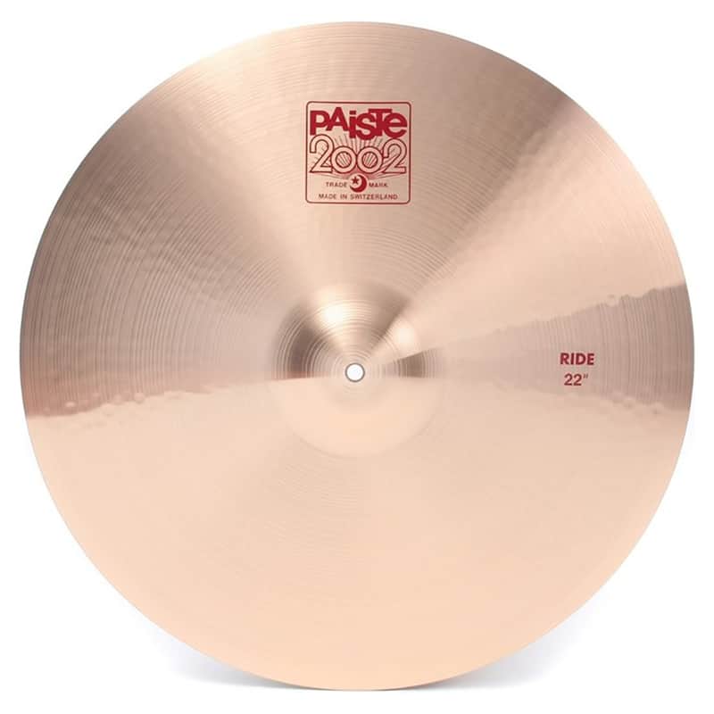Paiste 22" 2002 Ride Cymbal image 1