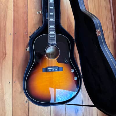 Epiphone Ej-160E 2016 Limited Edition Sunburst with Case image 1
