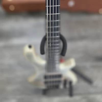 AIO S8-5 5-String Bass Guitar - White Burst GS-056 image 10