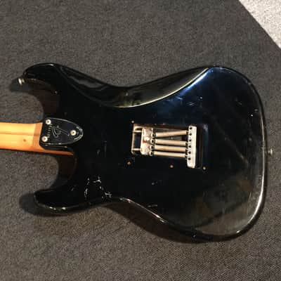 No.080423 1985-1986 Fender Japan Squier SST30 BLK/M MADE IN JAPAN JAPAN VINTAGE FUJIGEN INC. Good condition A0 serial image 4