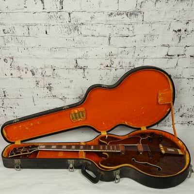 1969 Gibson Crest Gold Hollow-Body Electric Guitar All-Original W/ OHSC image 20