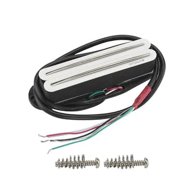 OriPure Hot Dual Rail Humbucker Alnico 5 ST Guitar Pickup 13K for FD ST White image 2