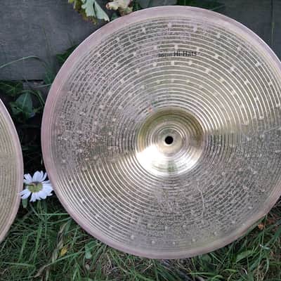 Sabian 14" hi hat cymbal set - Bronze image 5