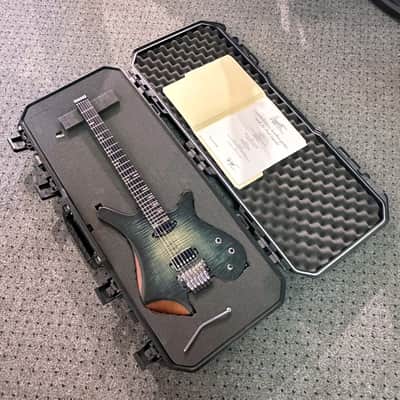 Liggett Guitars Custom Galaxy Headless - Satin Denim Burst - Hand Made Boutique Electric - USED! image 11