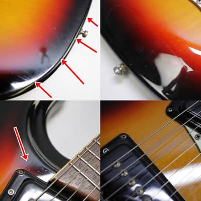 Mosrite Ventures Model Mk I - Fillmore early 2000s - Sunburst **Upgraded Electronics & Tremolo Arm** image 23