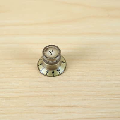 Vintage 1960s UNIVOX Guitar VOLUME KNOB GOLD Teisco EPIPHONE JAPAN MIJ image 1