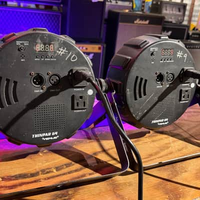 Venue Thinpar 64 DMX LED Multi Color Stage Lights 2x image 2