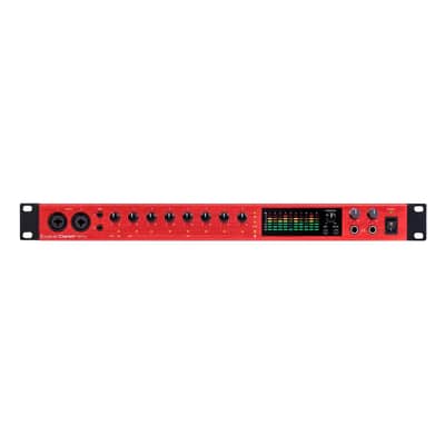 Focusrite Clarett+ 8Pre 18-In / 20-Out USB Audio Recording Interface - Open Box Mint image 1